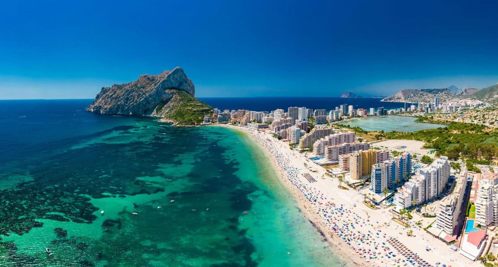 Apartamento En Calpe, Playa De La Fossa, Primera Linea, Aa Exterior photo